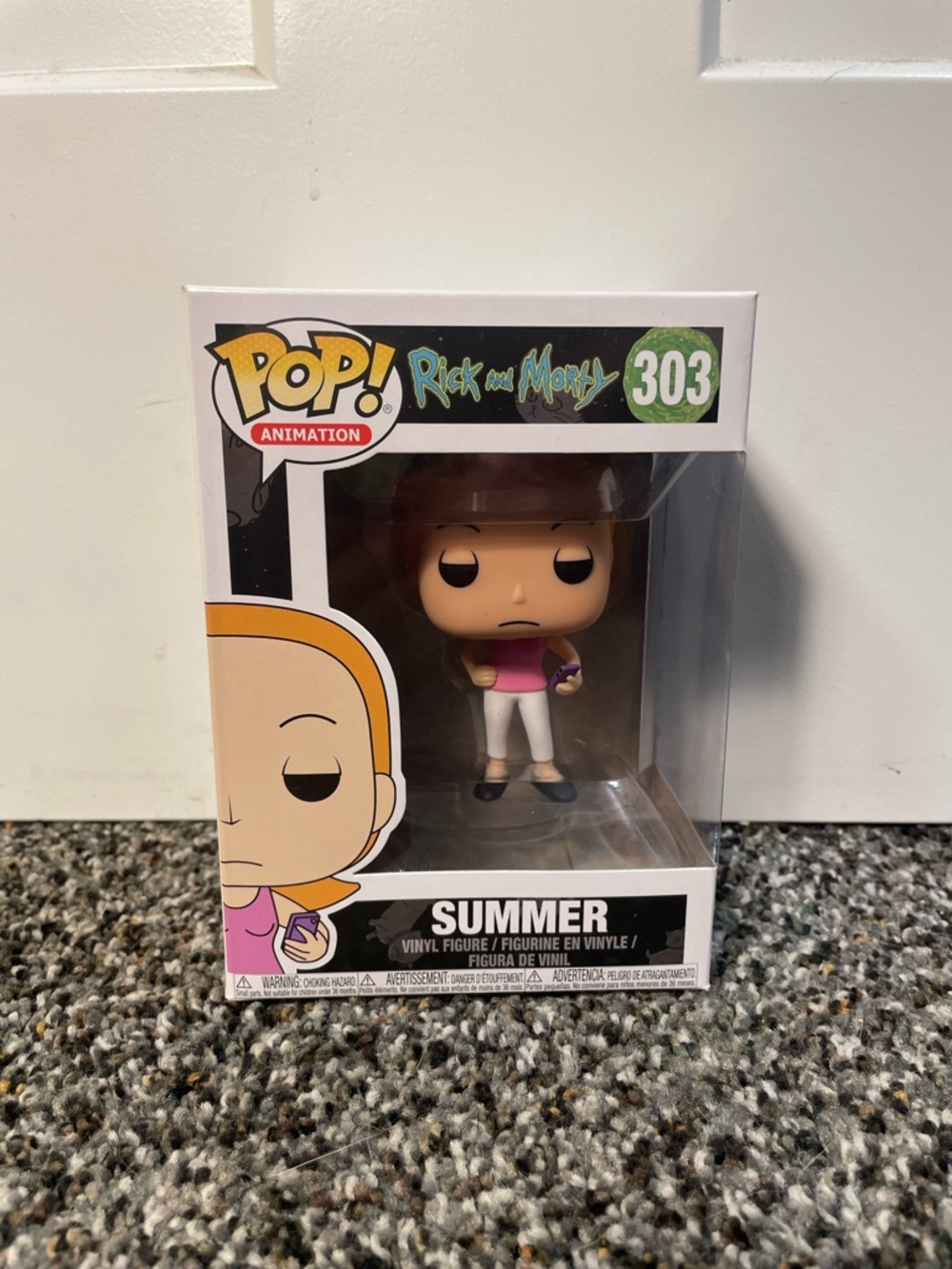 Funko Pop! Rick and Morty Summer Vinyl Figure- NIB